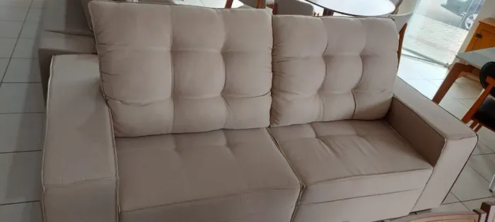 SOFÁ RETRATIL E RECLINAVEL 2,35MT
