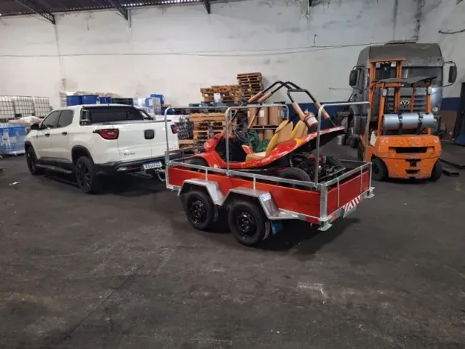 Reboque trucado fazendinha