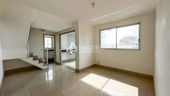 Cobertura à venda, 2 quartos, 1 suíte, 3 vagas, Serra - Belo Horizonte/MG