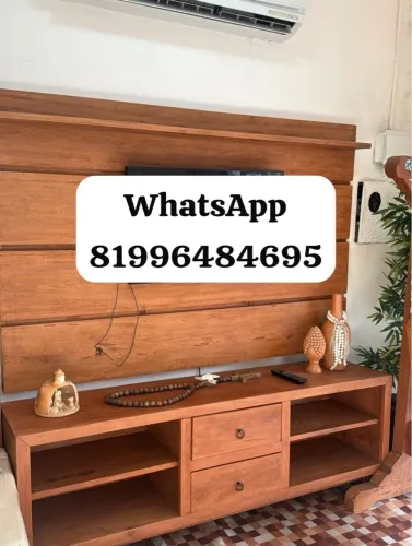 Rack Painel de Madeira