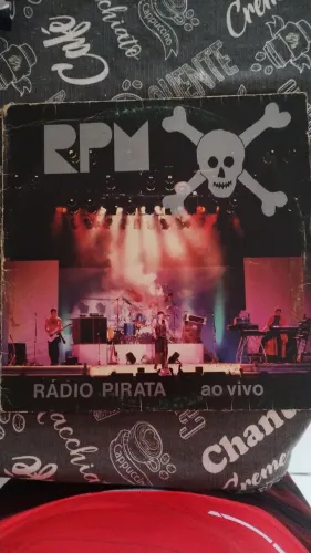 Disco de Vinil RPM - Rádio Pirata ao Vivo