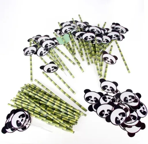 Kit Festa Decoração De Mesa Urso Panda Completo (usado)