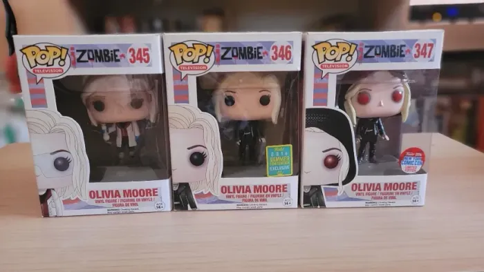 Funko Pop - iZombie - Olivia Moore 345, 346 e 347