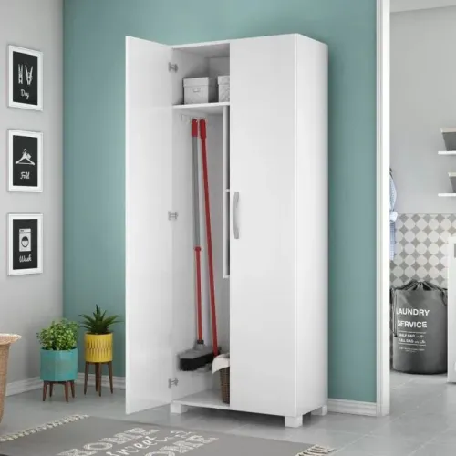 Armário Multiuso Branco para Organização (NOVO)