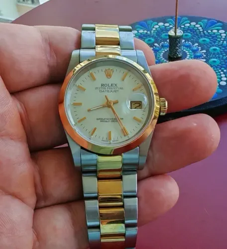 Relogio tipo Rolex Datejust Automatico 2 cores disponíveis