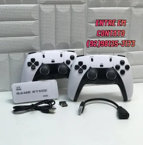 Vídeo Game Stick 30 Mil Jogos - Estilo PS5 