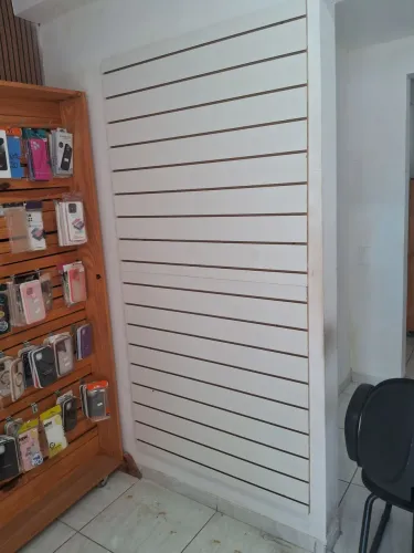 Painel canaletado expositor para lojas aparti de 125 R$