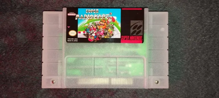 Super Mario Kart - Super Nintendo chip (japonês)