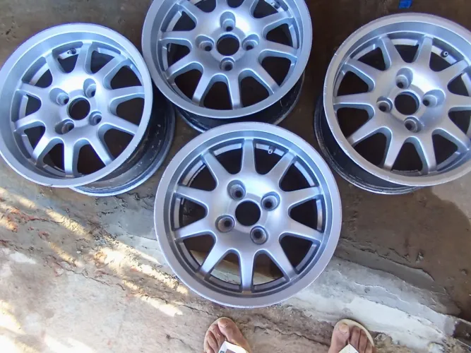 Jogo de roda alumínio aro 14