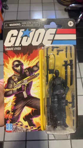 Snake Eyes - Action Figure - NOVO - Lacrado