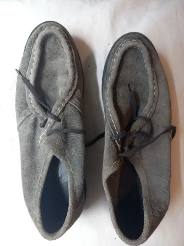 Sapato Mocassim Cinza