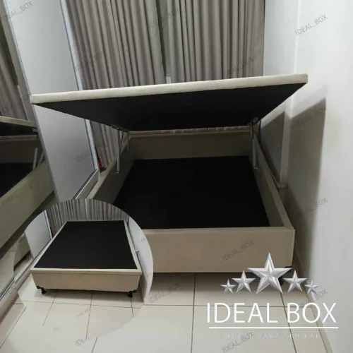 BOX BAÚ CASAL INTEIRO 138X188