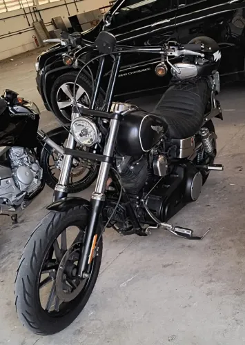 Brake And Clutch Lever Set Grip Fits For Harley Davidson Dyna Super Glide Custom 05 15 Black Craftride 145391 0