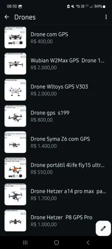 Drones Aparti 170$ - Jacaraú Regiões