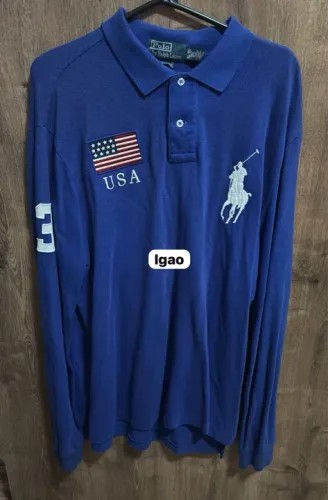 Polo Ralph Lauren Manga Longa USA