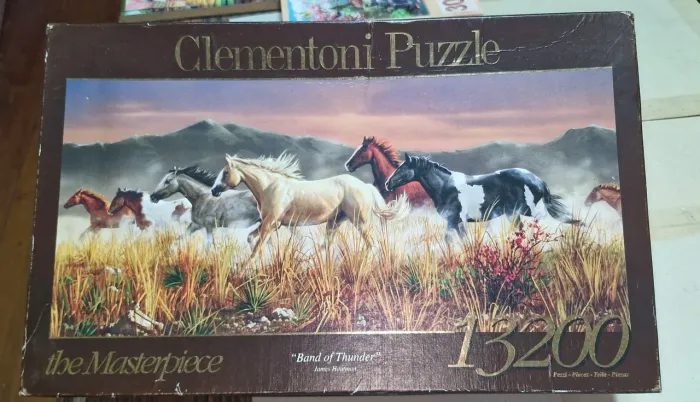 Quebra cabeca clementoni 13200 pc Band of thunder