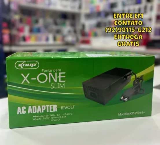 Fonte Para Xbox One Bivolt- Entregas 9h as 21hrs