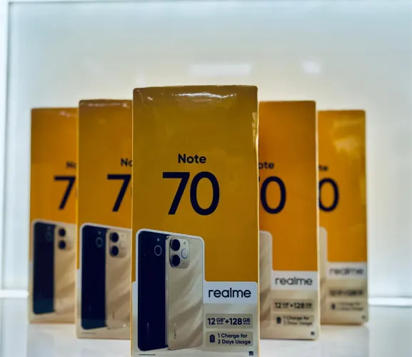 Realme Note 70 128GB/04 Com Extensão 12Gb RAM Novidade Lacrado Entregamos