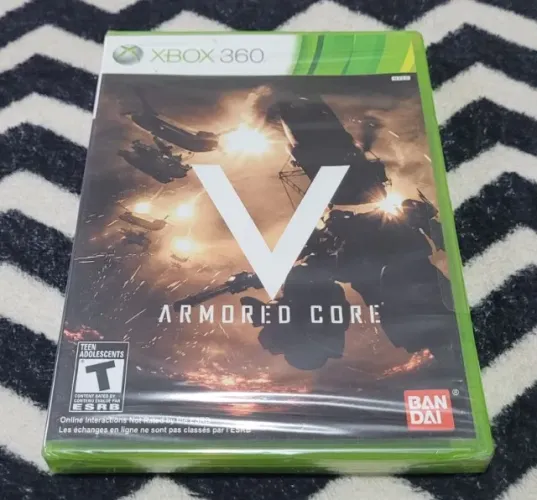 Jogo Armored Core V Americano Original Lacrado Para Xbox 360  