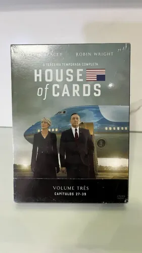 DVD House of Cards - 3ª Temporada Completa (Lacrado/Novo)