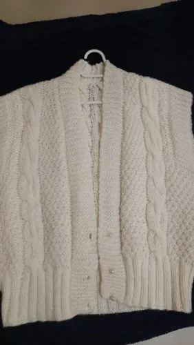 Colete de tricô 