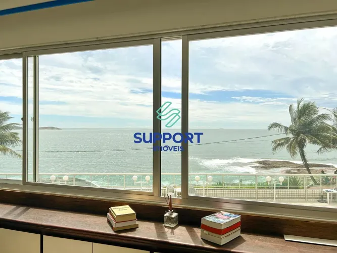 Apartamento 3 quartos no Centro, decorado e com vista para o mar
