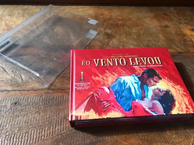 Box DVD E o Vento Levou 70 anos 5 discos