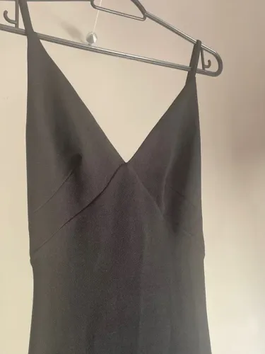 Vestido Preto Longo- Lança Perfume