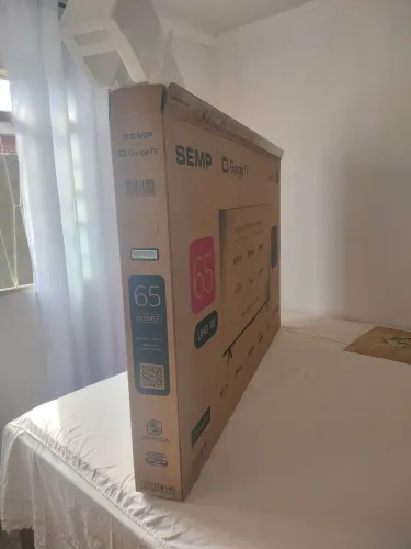 Caixa vazia tv
