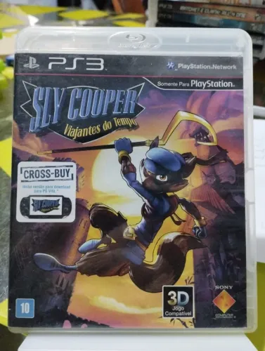 sly cooper thieves in time ps3 dublado pt-br mídia física original