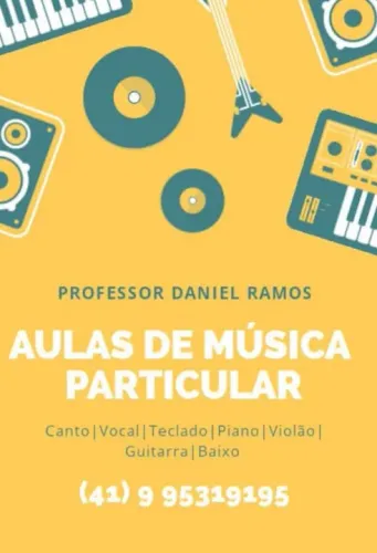 Aulas de Música e Canto.