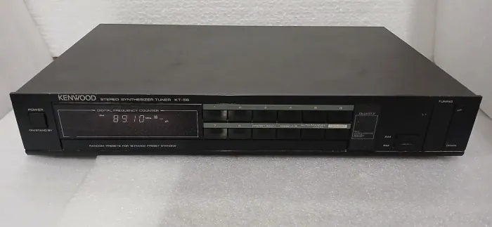 Tuner Kenwood KT 56 Alumínio Impecável 