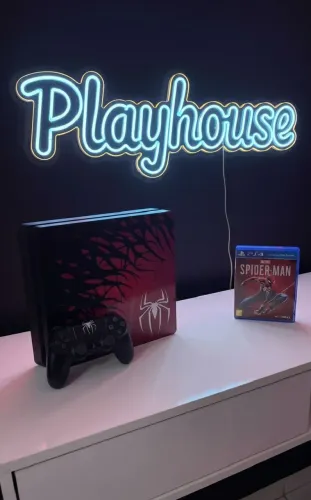 PS4 slim semi novo 90 dias de garantia