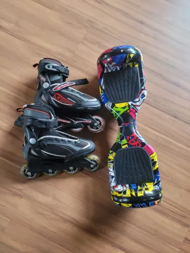 HOVERBOARD 6.5 POLEGADAS HIP HOP COMPLETO COM BOLSA, LEDS, BLUETOOTH 