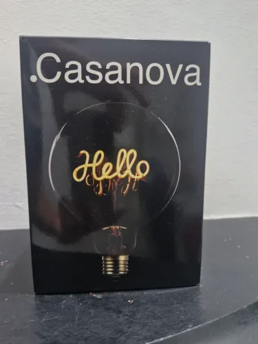 Lâmpada Decorativa Casanova Hello