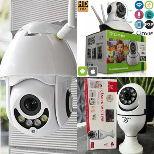Câmera de Segurança IP Wifi HD - Visão Noturna