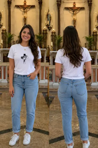 Camisetas com Estampas Católicas