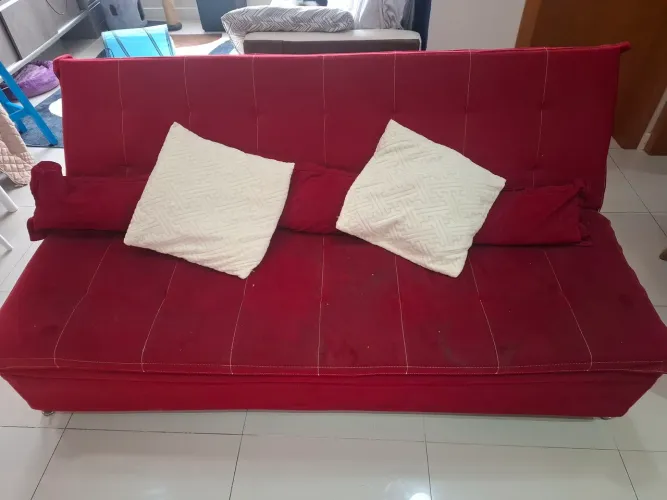 Sofá cama 3 lugares