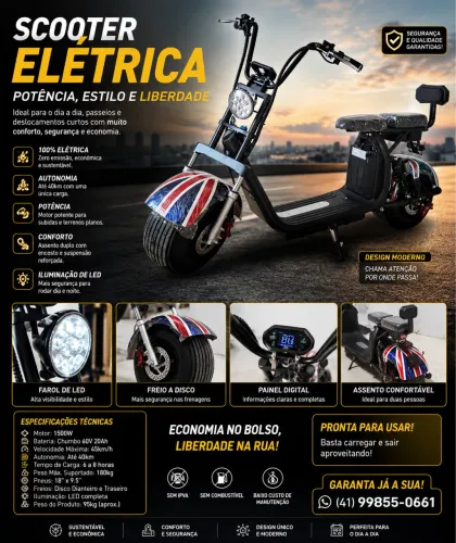 SCOOTER ELÉTRICA