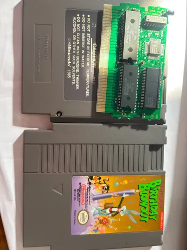 CARTUCHO THE BUGS BUNNY BIRTHDAY BLOWOUT NINTENDO ORIGINAL 
