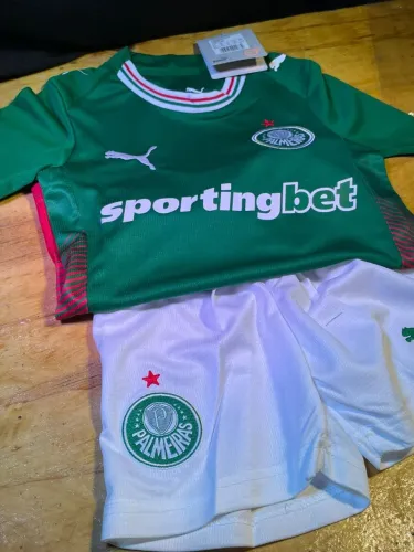 Conjunto do palmeiras infantil 