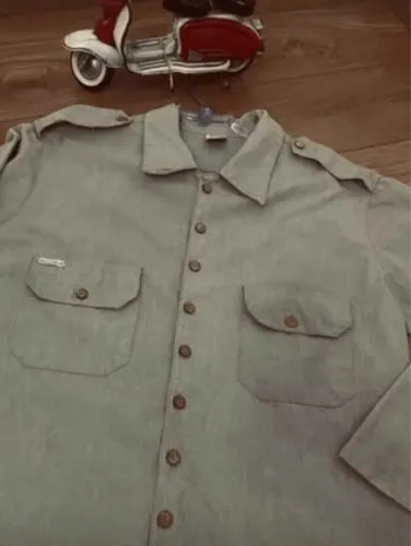 Camisa Masculina, 100% algodão, tamanho GG