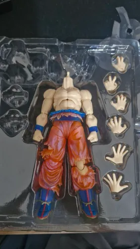 Goku ultra instinc exclusivo tamashi so corpo