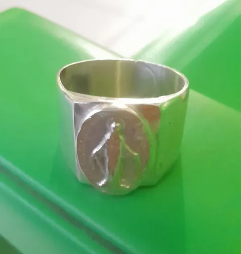 Anel prata nossa senhora 
