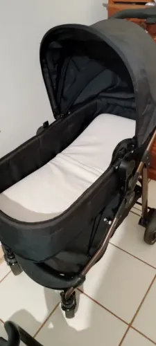 Carrinho moisés Galzerano + bebê conforto