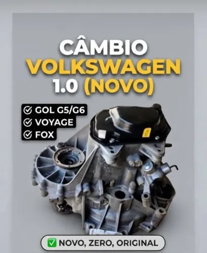 CÂMBIO VOLKSWAGEN 1.0 NOVO E ORIGINAL