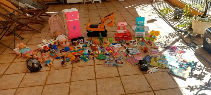 Lote de brinquedos