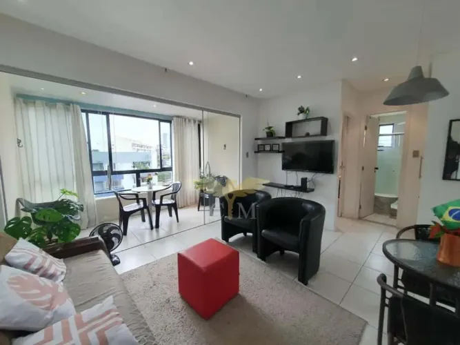 APARTAMENTO QUARTO E SALA COM 57M² MOBILIADO NO RIO VERMELHO CARDEAL DA SILVA