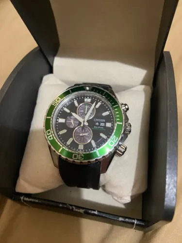 Relógio citizen solar eco diver novo