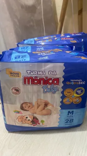 Fraldas Tamanho M
